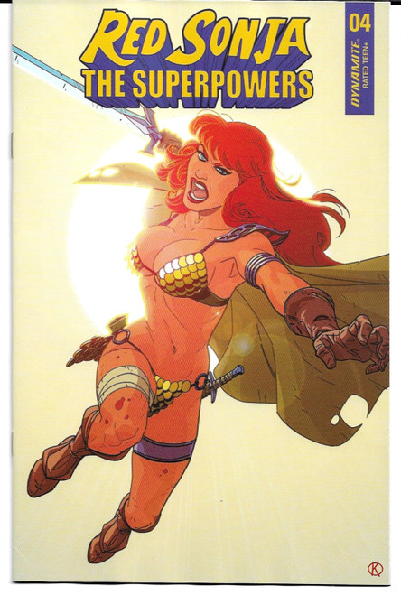 RED SONJA THE SUPERPOWERS #4 CVR E KANO (DYNAMITE 2021)
