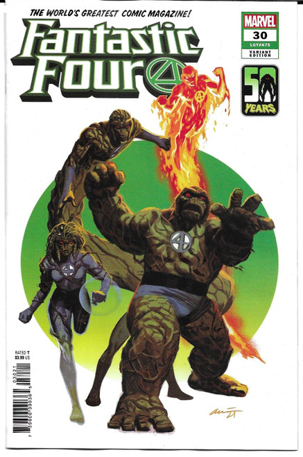 FANTASTIC FOUR (2018) #30 ACUNA THE THING-THING VAR (MARVEL 2021)