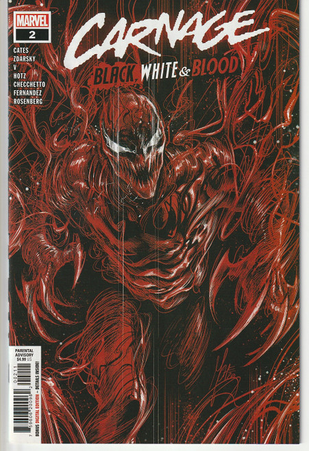 CARNAGE BLACK WHITE AND BLOOD #2 (OF 4) (MARVEL 2021)