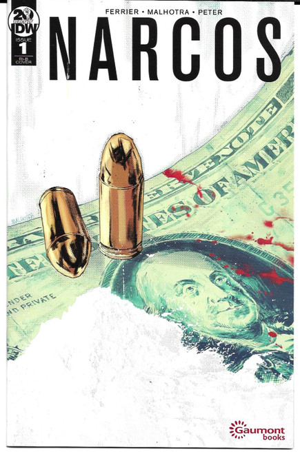 NARCOS #1 (OF 4) 25 COPY INCV MALHOTRA (IDW 2019)