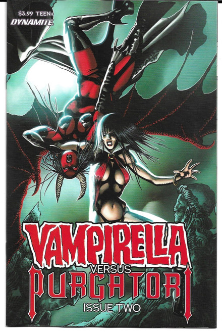 VAMPIRELLA VS PURGATORI #2 CVR C FOX (DYNAMITE 2021)