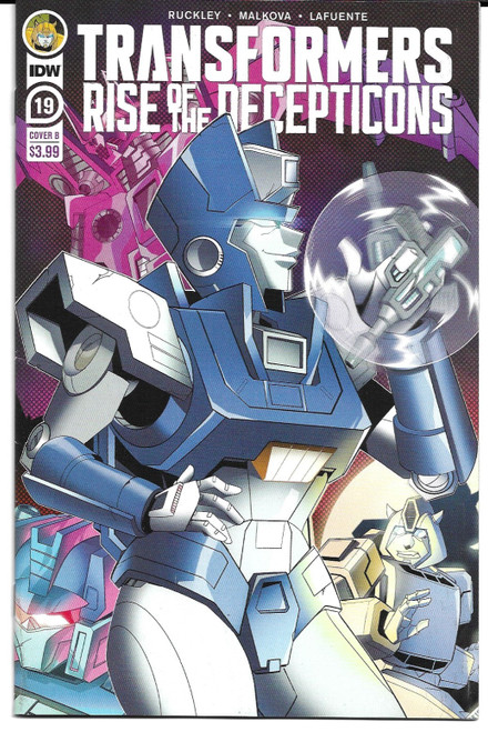 TRANSFORMERS #19 CVR B TRAMONTANO  (IDW 2020)