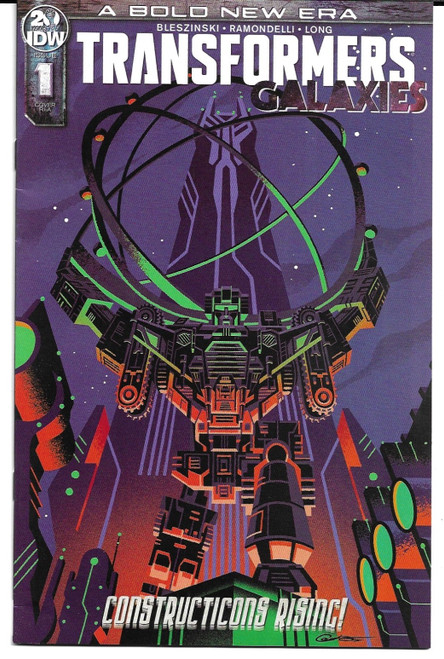 TRANSFORMERS GALAXIES #1 10 COPY INCV CALTSOUDAS  (IDW 2019)