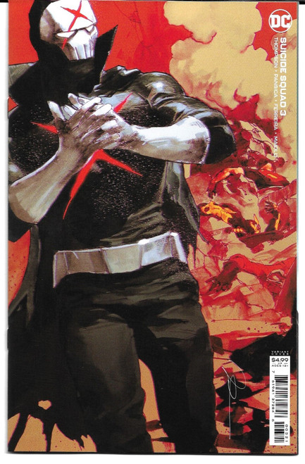 SUICIDE SQUAD (2021) #03 CVR B GERALD PAREL CARD STOCK VAR  (DC 2021)