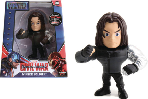 METALS MARVEL CIVIL WAR WINTER SOLDIER 4IN DIE-CAST FIG