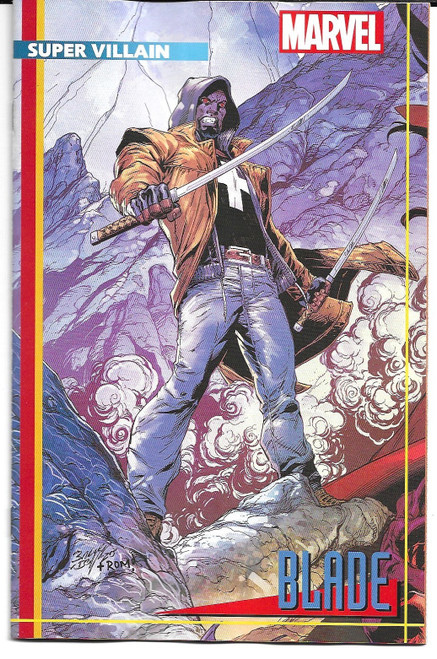 HEROES REBORN #1 (OF 7) BAGLEY TRADING CARD VAR (MARVEL 2021)