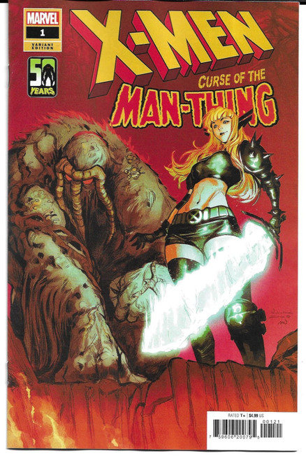 X-MEN CURSE MAN-THING #1 ZITRO VAR (MARVEL 2021)