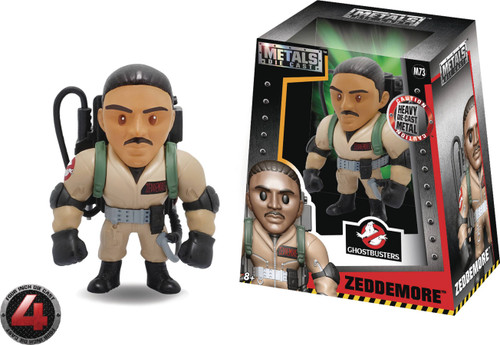 METALS GHOSTBUSTERS ZEDDEMORE 4IN DIE-CAST FIG