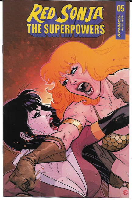 RED SONJA THE SUPERPOWERS #5 CVR E KANO (DYNAMITE 2021)