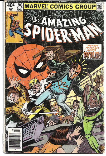 AMAZING SPIDER-MAN #206 (MARVEL 1980)