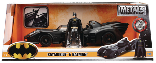 METALS BATMAN 89 BATMOBILE W/FIG 1/24 VEHICLE