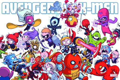 AVENGERS VS X-MEN BY YOUNG POSTER NEW PTG