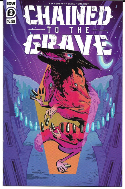 CHAINED TO THE GRAVE #3 (OF 5) CVR A SHERRON (IDW 2021)