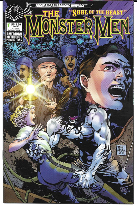 MONSTER MEN SOUL OF BEAST #1 CVR A MARTINEZ (AMERICAN MYTHOLOGY PRODUCTIONS 2019)