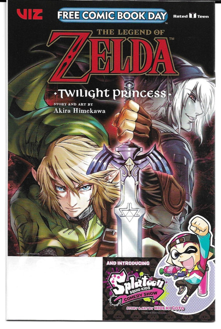 FCBD 2020 LEGEND ZELDA TWILIGHT PRINCESS SPLATOON SQUID KIDS (FREE COMIC BOOK DAY 2020)