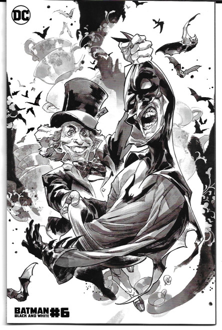 BATMAN BLACK AND WHITE #6 (OF 6) CVR C YASMINE PUTRI MAD HATTER VAR (DC 2021)