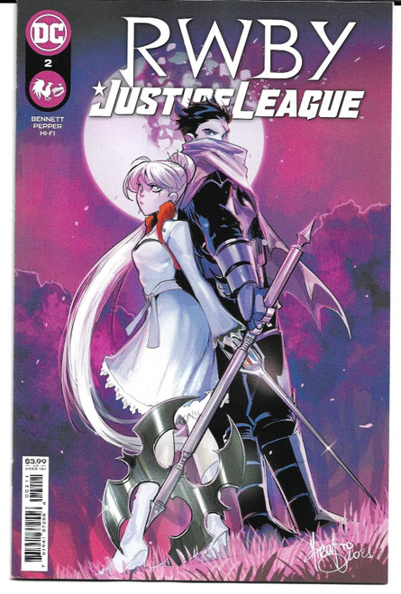 RWBY JUSTICE LEAGUE #2 (OF 7) CVR A MIRKA ANDOLFO (DC 2021)