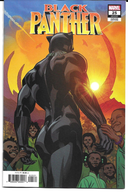 BLACK PANTHER (2018) #25 STELFREEZE FINAL ISSUE VAR (MARVEL 2021)