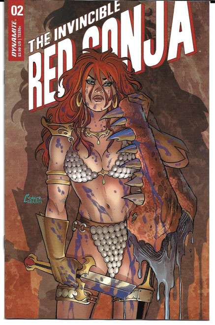 INVINCIBLE RED SONJA #02 CVR A CONNER (DYNAMITE 2021)