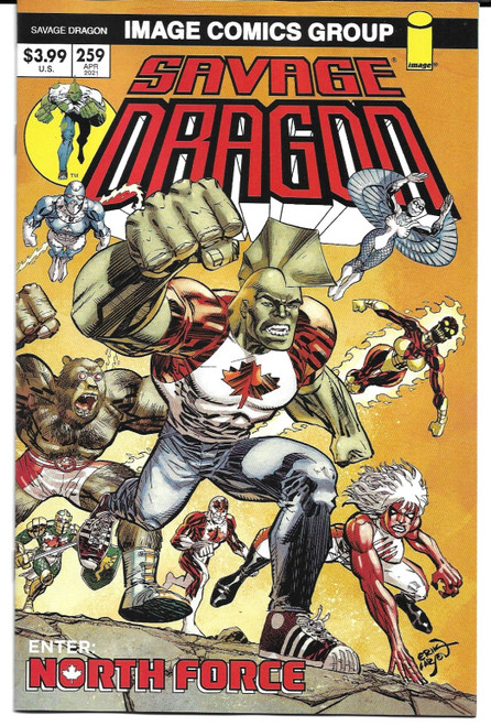 SAVAGE DRAGON #259 CVR B RETRO 70S TRADE DRESS (IMAGE 2021)