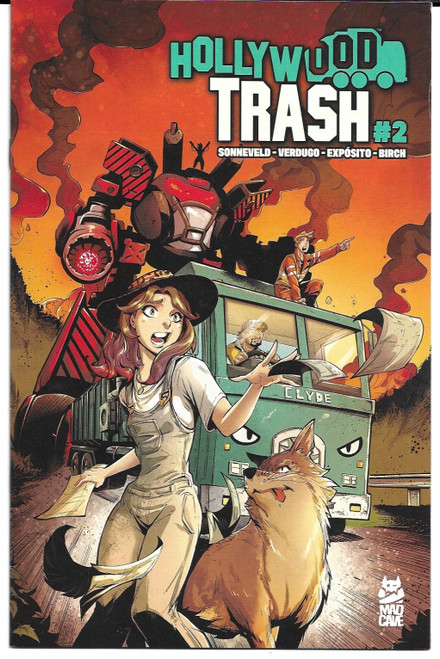 HOLLYWOOD TRASH #2 (OF 5) (MAD CAVE  2020)