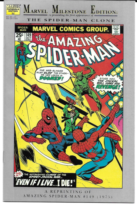 MARVEL MILESTONE EDITION AMAZING SPIDER-MAN #149 (MARVEL 1994)