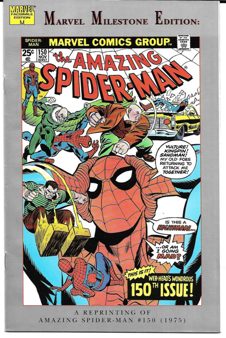 MARVEL MILESTONE EDITION AMAZING SPIDER-MAN #150 (MARVEL 1994)