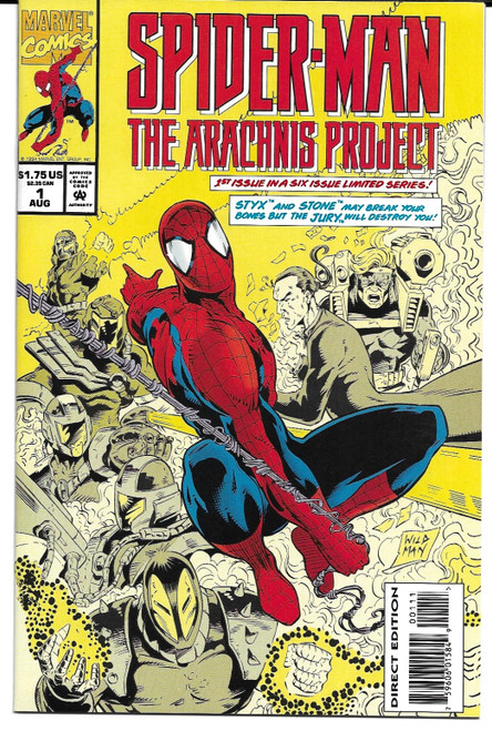 SPIDER-MAN THE ARACHNIS PROJECT (ALL 6 ISSUES)  (MARVEL 1994)