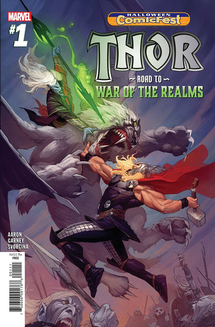 HCF 2018 THOR ROAD TO WAR OF THE REALMS #1 (MARVEL 2018)