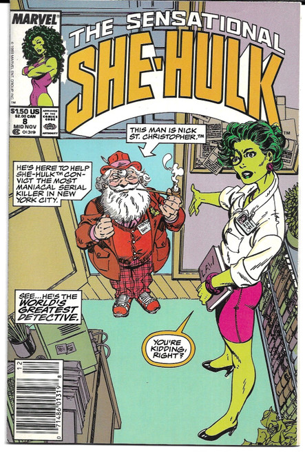 SENSATIONAL SHE-HULK #08 (MARVEL 1989)