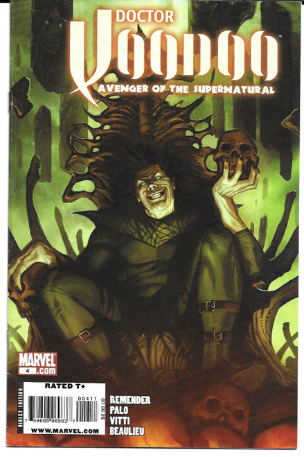 DOCTOR VOODOO AVENGER OF THE SUPERNATURAL #4 (MARVEL 2010)