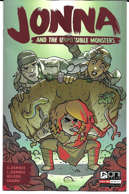 JONNA AND THE UNPOSSIBLE MONSTERS #04 CVR B (ONI 2021) "NEW"