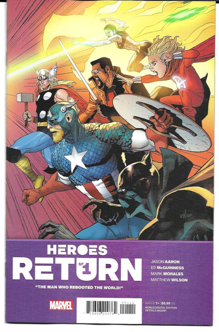 HEROES RETURN #1 (MARVEL 2021) "NEW"