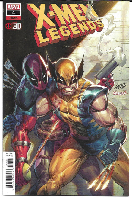 X-MEN LEGENDS #04 LIEFELD DEADPOOL 30TH VAR (MARVEL 2021) "NEW"
