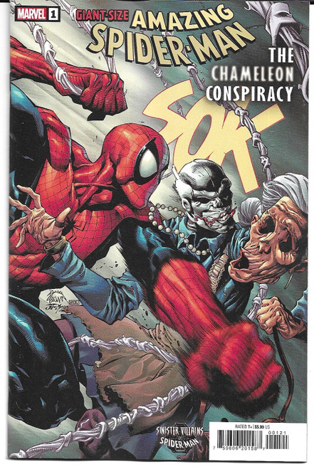 GIANT-SIZE AMAZING SPIDER-MAN CHAMELEON CONSPIRACY #1 VAR (MARVEL 2021) "NEW"