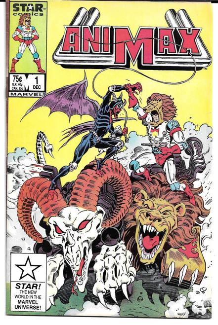 ANIMAX #1 (MARVEL 1986)