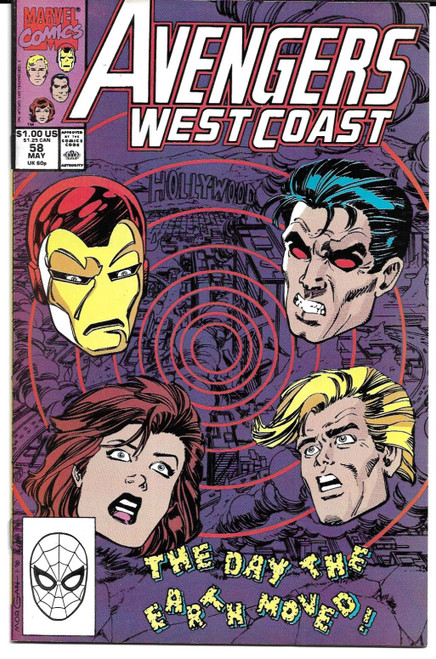 WEST COAST AVENGERS #58 (MARVEL 1990)