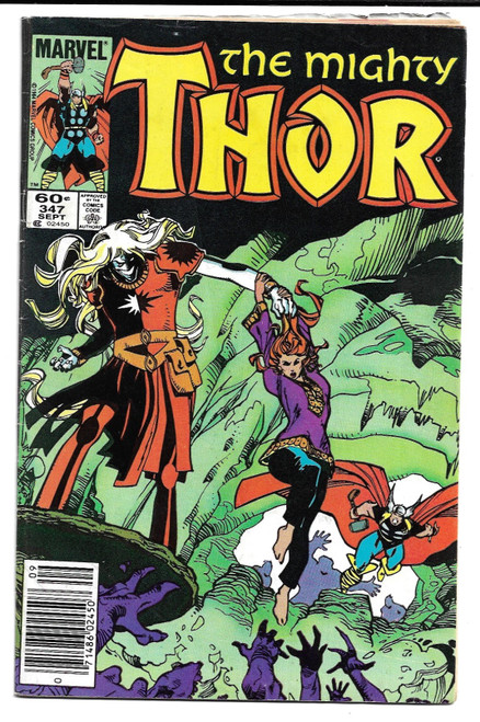 THOR #347 (MARVEL 1984) READER COPY