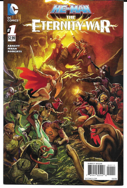 HE-MAN THE ETERNITY WAR #01 (DC 2015) "NEW UNREAD"