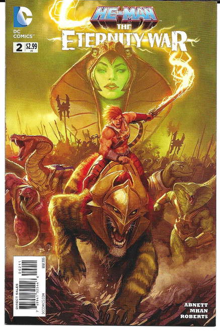 HE-MAN THE ETERNITY WAR #02 (DC 2015) "NEW UNREAD"