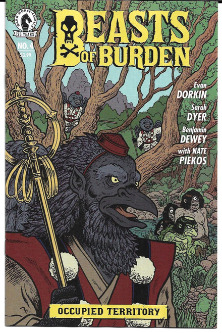 BEASTS OF BURDEN OCCUPIED TERRITORY #4 CVR B (DARK HORSE 2021) "NEW UNREAD"