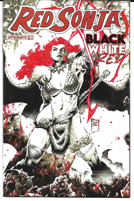 RED SONJA BLACK WHITE RED #1 CVR C (DYNAMITE 2021) "NEW UNREAD"