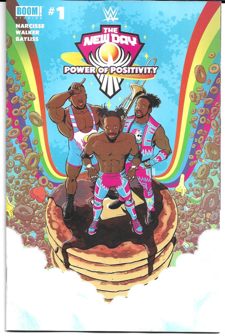 WWE NEW DAY POWER OF POSITIVITY #1 (OF 2) CVR A (BOOM 2021) "NEW UNREAD"