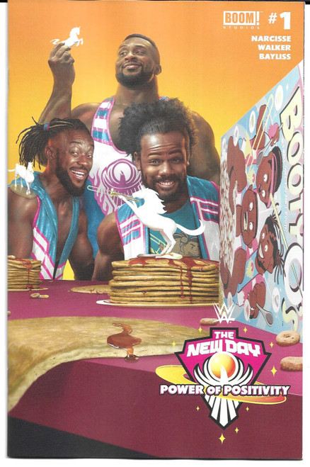 WWE NEW DAY POWER OF POSITIVITY #1 (OF 2) CVR B (BOOM 2021) "NEW UNREAD"