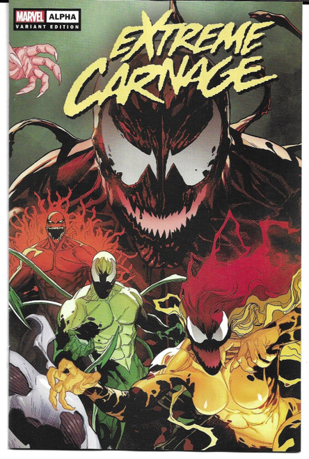 EXTREME CARNAGE ALPHA #1 WRPAD VAR (MARVEL 2021) "NEW UNREAD"