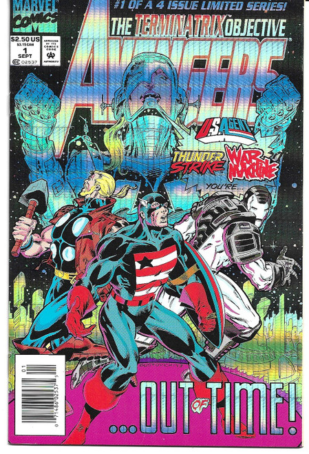 AVENGERS THE TERMINATRIX OBJECTIVE #1 (MARVEL 1993)