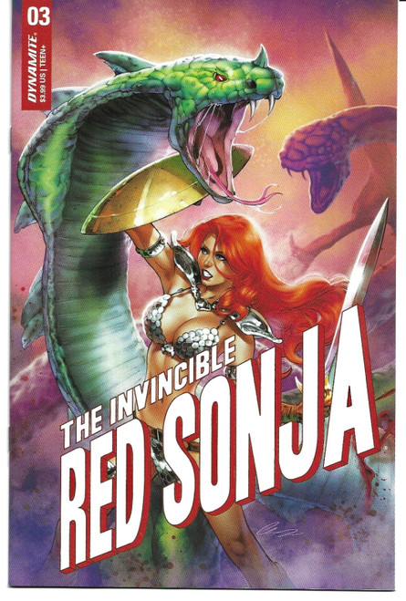 INVINCIBLE RED SONJA #03 CVR Q (DYNAMITE 2021) "NEW UNREAD"