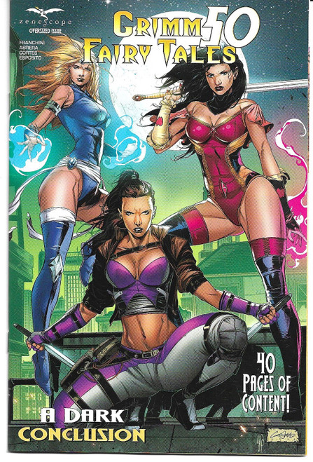 GRIMM FAIRY TALES #50 CVR B (ZENESCOPE 2021) "NEW UNREAD"