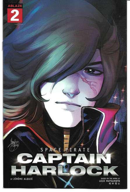 SPACE PIRATE CAPT HARLOCK #2 CVR A (ABLAZE 2021) "NEW UNREAD"