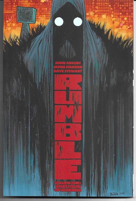 RUMBLE TP VOL 01 WHAT COLOR OF DARKNESS  "NEW UNREAD"